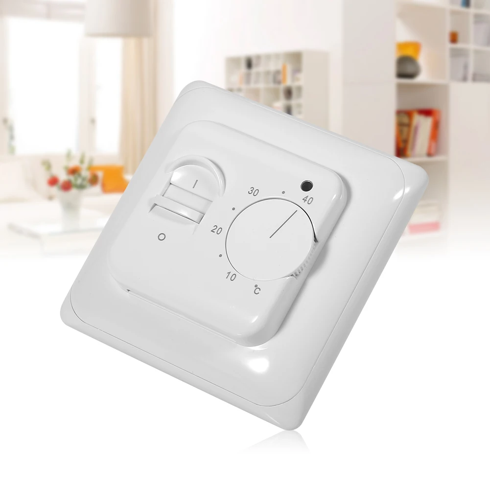 

Thermostat Control Switch Floor Heating Manual Room Thermostat Warm Floor Cable Temperature Controller