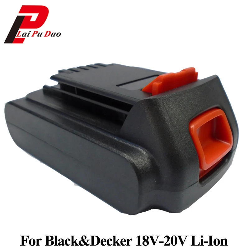 Литий-ионный аккумулятор 2000 мАч 18 в/20 в для Black Decker: BL1518 LB018-OPE A1118L HP188 HP186 LB20 LBX20 LBXR20 |