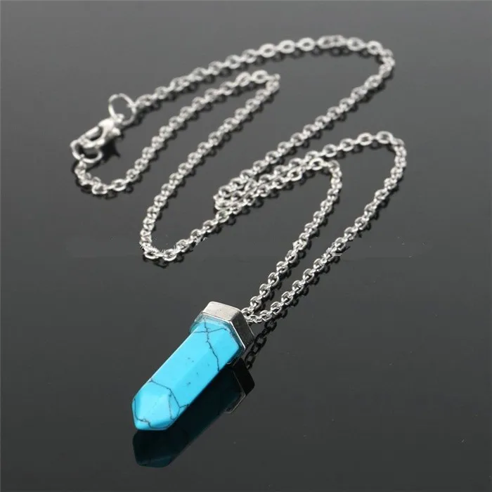 Naruto Maxi Quartz Crystal Pendant Necklace Long Natural Stone Jewelry Animeinspired Chain Accessory - 2