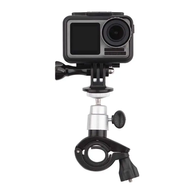 

Black Bicycle Motorcycle Bracket Mount Holder Support for DJI Osmo Action Sports Camera Extension Accessories
