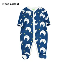 Near Cutest Baby Romper Newborn Baby Boy Clothes Baby Clothing Long Sleeve Baby Overall Bebe Clothes roupa de bebe menino hi bloom summer newborn toddler boys romper jacket tuxedo sets baby gentleman roupa infant jumpsuit de bebe kid s roupa clothes