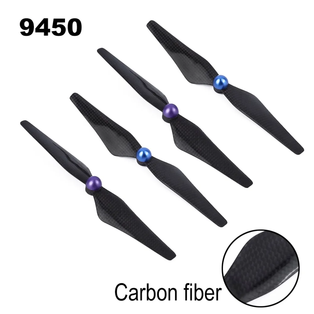 

4 Pieces Carbon Fiber 9450 Propeller for Dji Phantom 3 Drone Self-locking Props Phantom 2 94x50 Durable Blade 3A 3P 3S P2V Drone