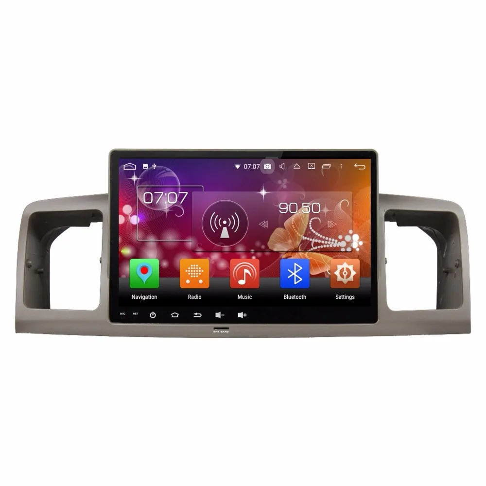 Android 10 Navigation for Toyota Corolla Double Din 10.1 Inch Head Unit Supports Bluetooth WiFi GPS Mirror-Link Steering Wheel Control Car Stereo with Free Rear View Camra