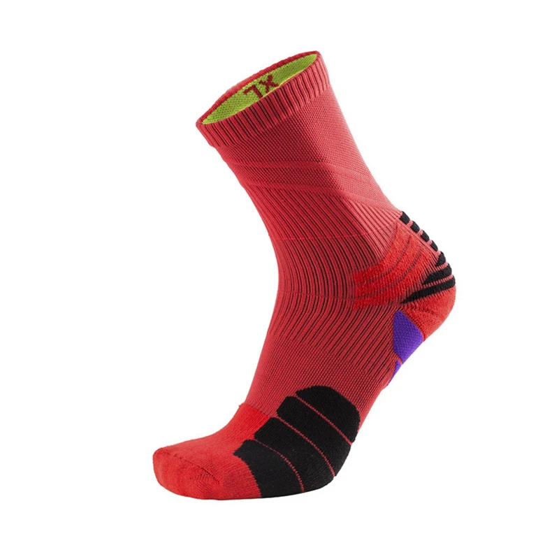 Новые мужские носки полотенца нескользящие спортивные Элитный Баскетбол носки высокого качества для взрослых и подростков