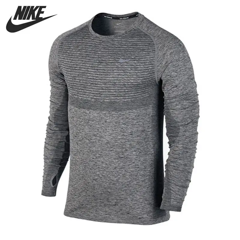 Оригинальная продукция Nike Для мужчин Детские футболки рубашка с длинным рукавом