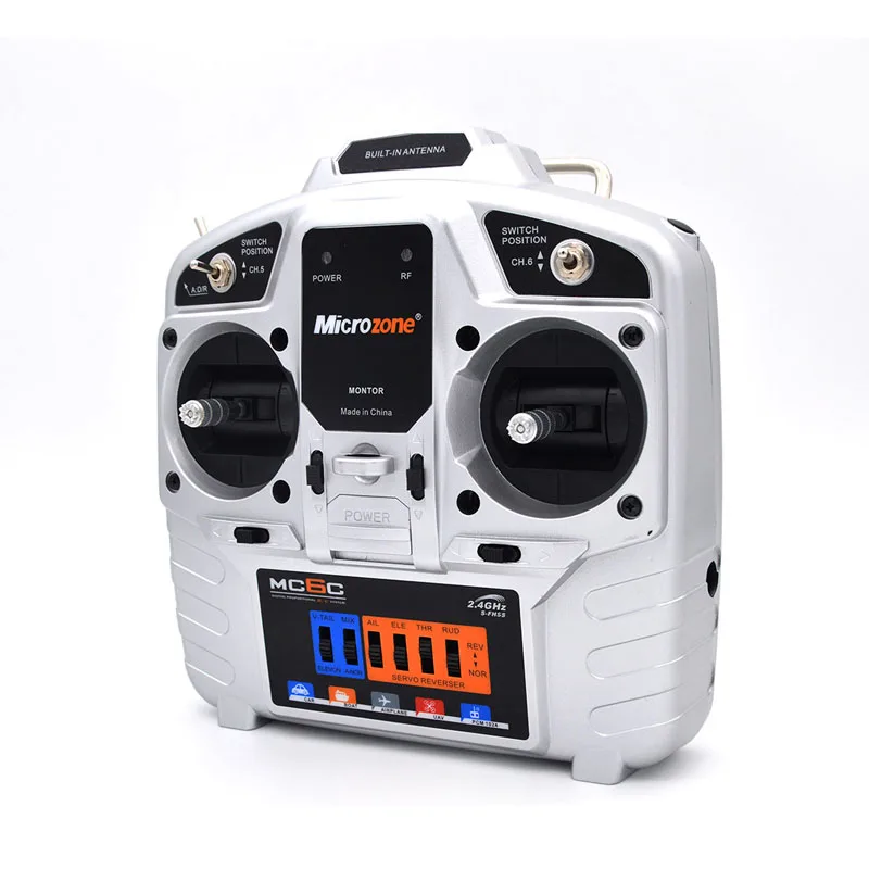 

MC6C 2.4G 6CH RC transmitter With Receiver.Big Power Driving Board For Tank/Panzer Model .Robot.DC Motor Driver,Speed control
