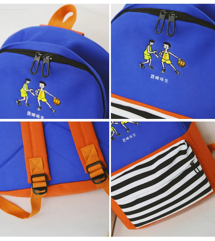 Menghuo School Backpacks for Teenage Girls Emboridery Women Canvas Backpack Female Cute Japan and Korean Backpack Travel Bags00_33