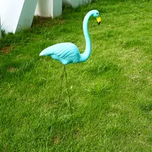 Фламинго газон украшения Фламинго орнамент реалистичные Пластиковые Искусственный Газон Орнамент Jardin садовый декор украшения Прямая