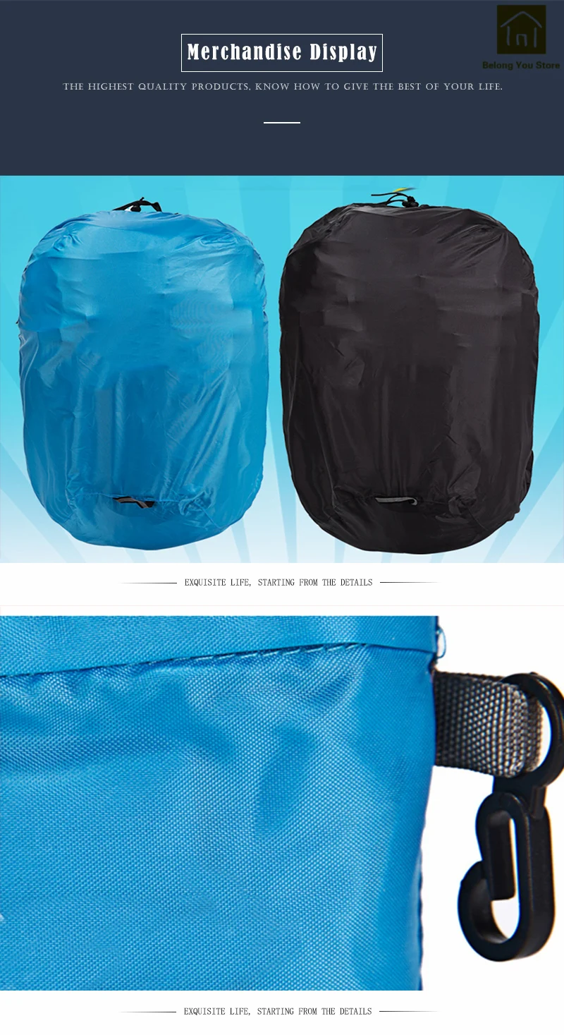 Открытый рюкзак дождевик альпинистская сумка для путешествий кемпинга водонепроницаемый защитный дождевик Mochila багажные Чехлы WKU004