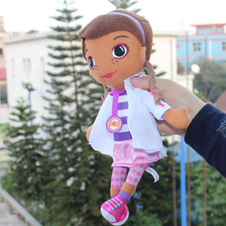 30 см Мультфильм Doc McStuffins Плюшевые игрушки Девушка McStuffins Мягкие плюшевые игрушки куклы Детский подарок