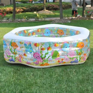 hexagonal paddling pool