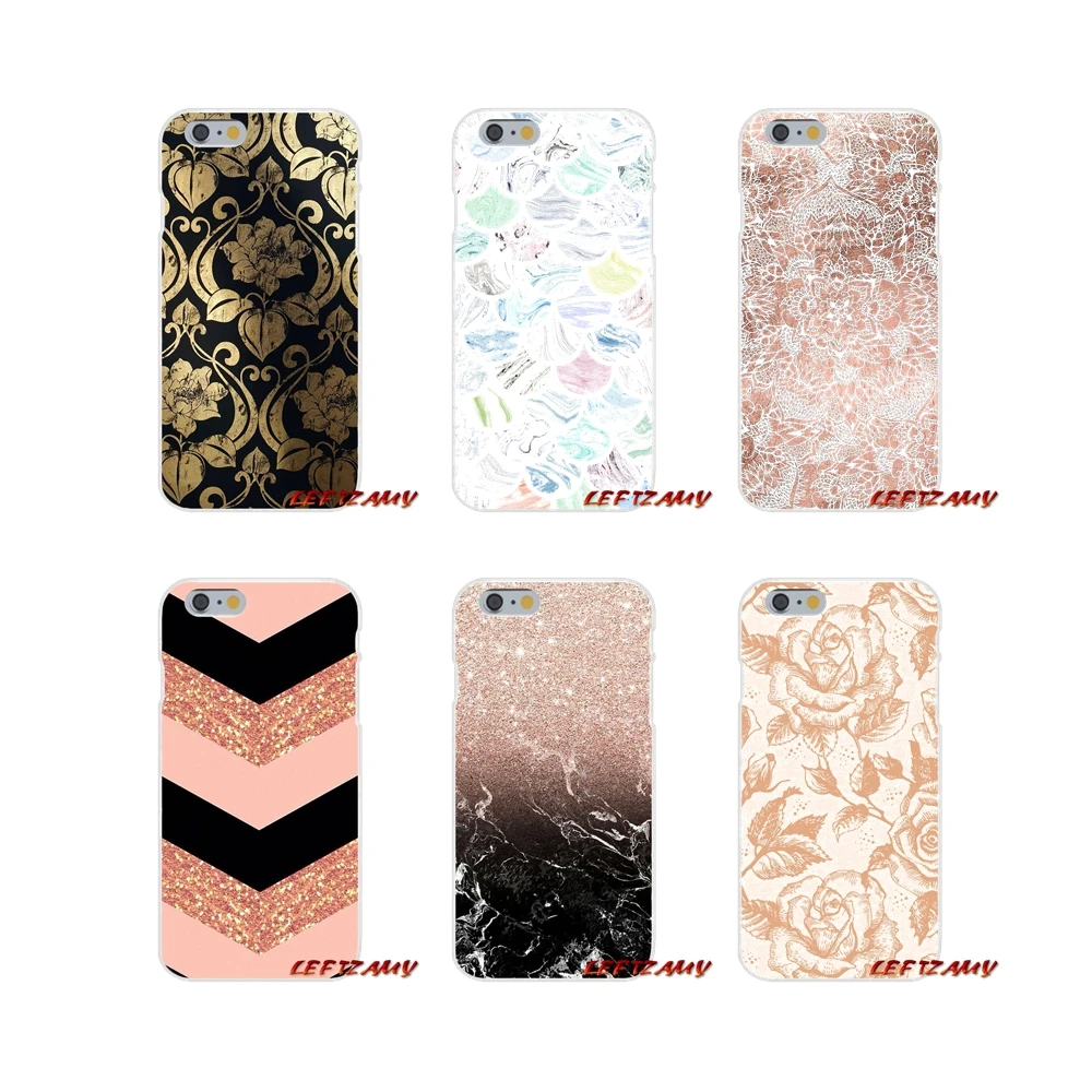 

blue gold marble rose Accessories Phone Shell Cover For Xiaomi Mi6 Mi 6 A1 Max Mix 2 5X 6X Redmi Note 5 5A 4X 4A A4 4 3 Plus Pro
