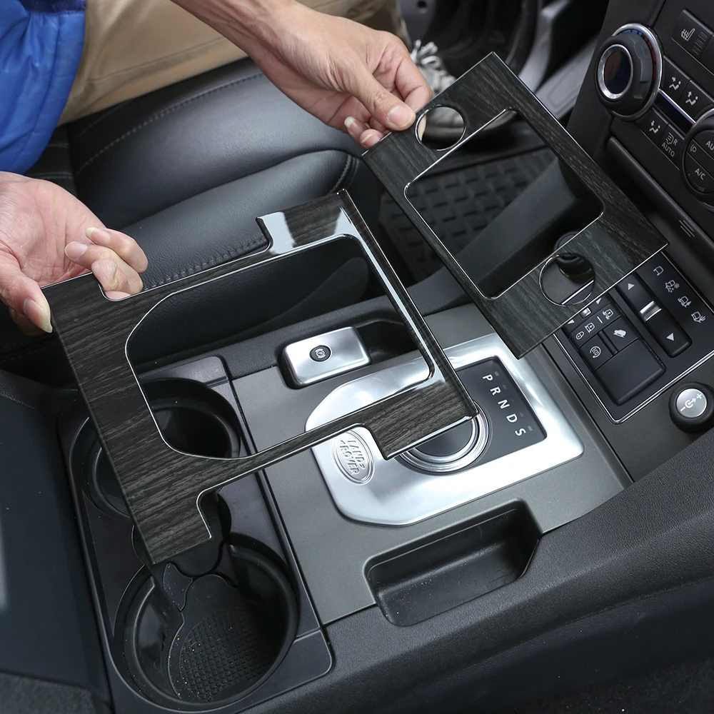 2 шт. для Land Rover Discovery 4 LR4 2012- ABS Хромированная консоль панель управления отделка автомобильные аксессуары