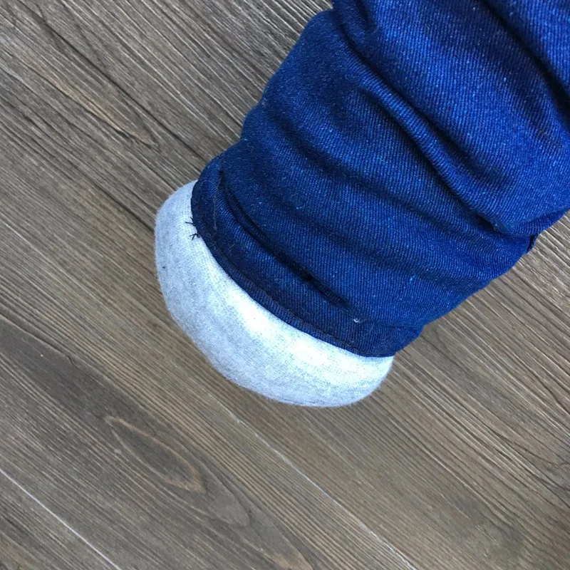 Cotton Padded Jeans Warm Kids Girls Jeans Cartoon Rabbit Infant Trousers New Denim Girl Outerwear 2016 Winter Children Clothing (1)