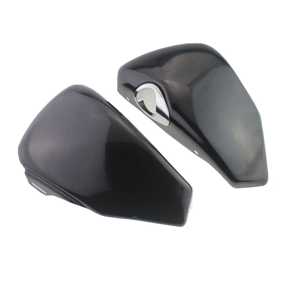 

Black Side Oil Tank Battery Cover Covers For Harley Sportster Nightster Iron 883 XL