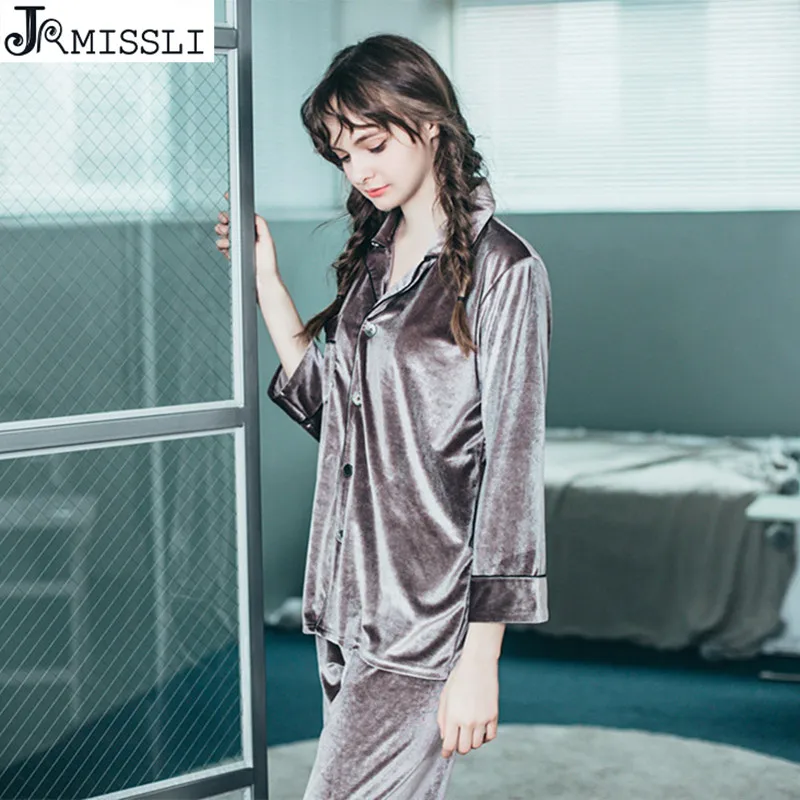 JRMISSLI 5XL плюшевые пижамы для женщин Pyjama зима большой Размеры Пижама пижамные