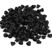 100 шт. татуировки резиновые Соски половина Втулки поршневой Иглы Мат Pad Подушка