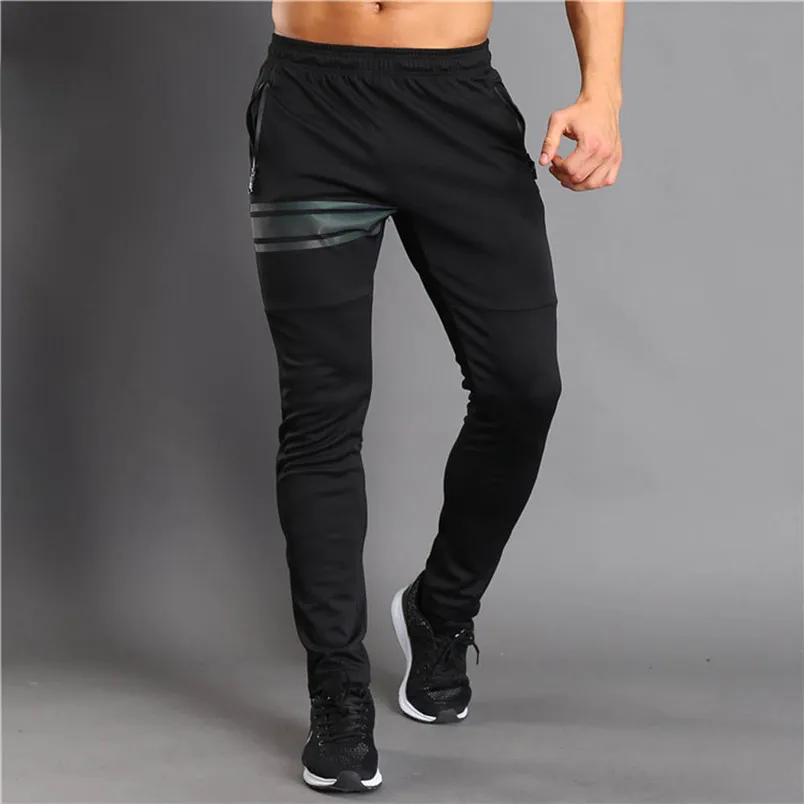 Men Long Casual Sport Pants Gym Slim Fit Trousers Running Pants elastic waist Jogger Gym Sweatpants new arrival #4n25 (15)