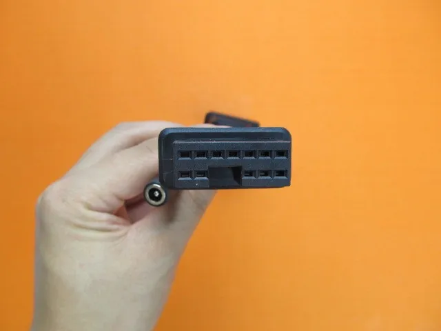 ДЛЯ MITSUBISHI 12P до 16 Pin Женский OBD 2 Диагностика расширения инструмент OBD 2 OBDII адаптер Соединительный кабель