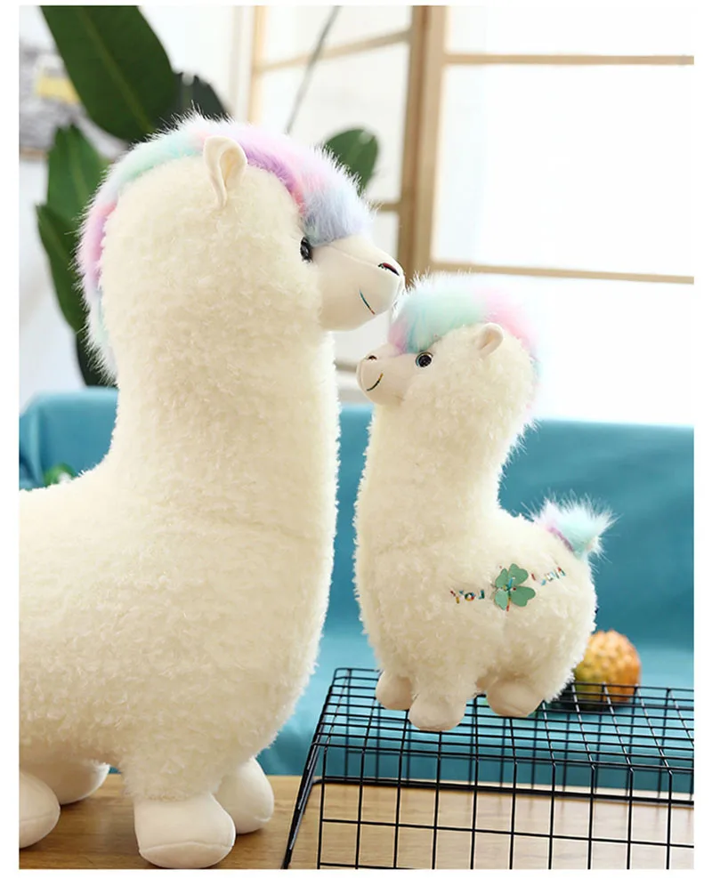 38-70 см Kawaii Alpaca плюшевые игрушки куклы милые Llama Alpacasso мягкие игрушки японская альпака мягкие животные куклы дети подарок