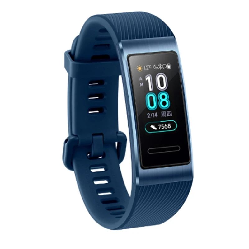 Смарт-браслет huawei Band 3/3 Pro, 0,95 дюймов, трекер для плавания, водонепроницаемый, Bluetooth, фитнес-трекер, сенсорный экран