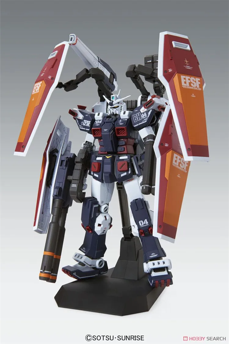 Bandai 1/100 мг Полный доспех GUNDAM VER.KA THUNDERBOLT VER мобильный костюм фигурки сборные модели