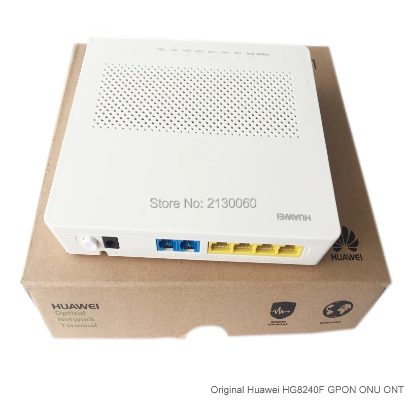 Бесплатная доставка HUAWEI HG8240F GPON ONU ONT 4 ethernet и 2 голосовых порта той же функции, что HG8346R