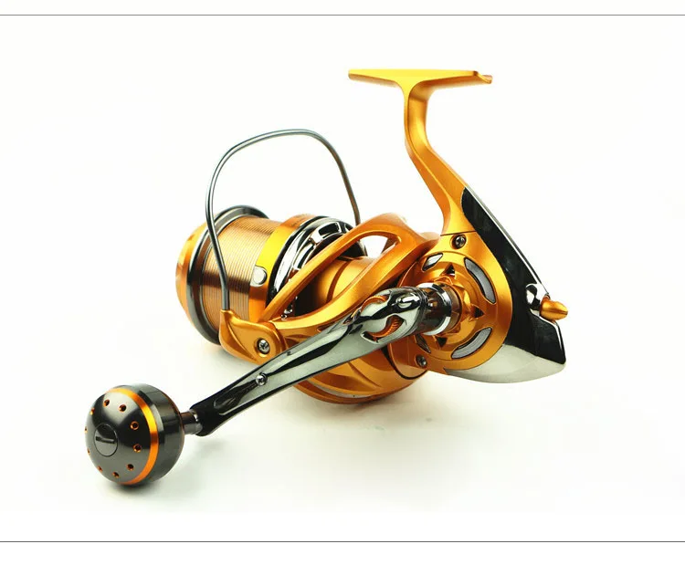 Molinete de Pesca de Fibra de Carbono Fio de Metal Yumoshi Carpa Longo Fundição Reel Pesca Copo Balancim 3 Tipos 10bb Wf4000-9000 5.1: 1 18 High Quality Esporte e Lazer