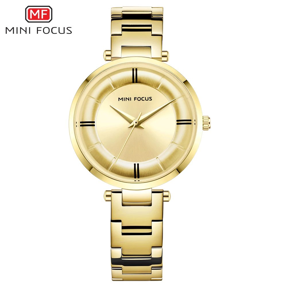 

MINIFOCUS Fashion Rose Gold Female Quartz Wristwatch 2019 New Luxury Women Watches Ladies Clock relogio feminino zegarek damski