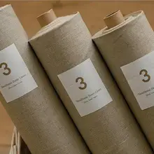 Светильник бежевый винтажный Конопляный хлопок льняная ткань для лоскутного шитья кукол живопись текстильные шторы ткань ширина 150 см