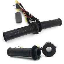 1 пара 12 В 12 Вт-24 Вт 22 мм Регулируемый температурный руль мотоцикла универсальная электрическая нагретая ручка набор