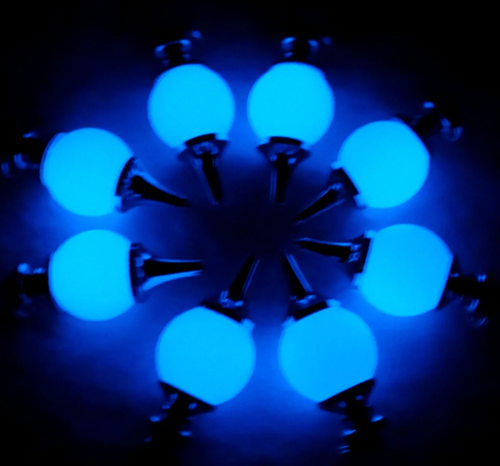 

Glow in the Dark Luminous Stone Pendant moonstone Natural quartz crystal pendant Handmade Healing Round pendulum 6pcs/lot