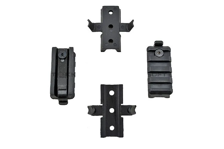 

Good Quality Plastic Installation Settings Helmet Accessory Rail Mounting Kits OPS Helmet Side Rail Adapter Set