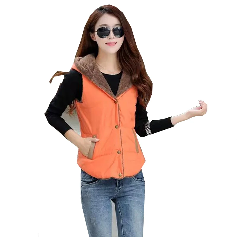 2018 Women's Autumn Winter Fleece Vest Coats Female Slim Fit Hooded Vest Jackets Sleeveless Waistcoat M-3XL 2018 Women's Autumn Winter Fleece Vest Coats Female Slim Fit Hooded Vest Jackets Sleeveless Waistcoat M-3XL