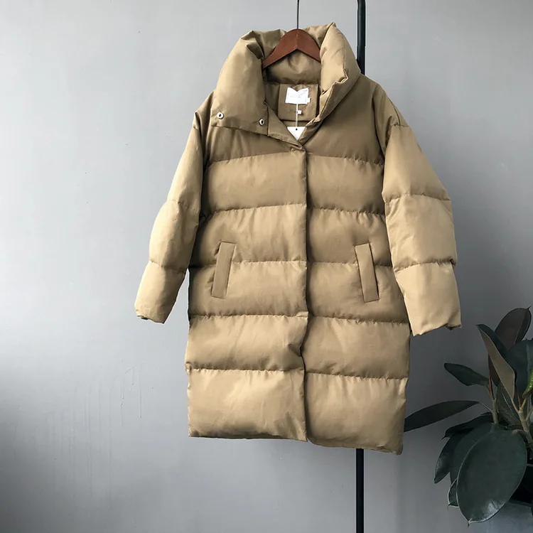 Hxjjp Grosso Jaqueta Feminina Inverno 2020 Outerwear Cabolsas Feminino Longo Casual Quente Oversize Puffer Parka Marca 15 Cheap Parcas