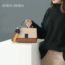 AVRO's MODA сумка женская натуральная кожа сумки женские через плечо маленькие сумки дизайнерские маленькая сумочка женская