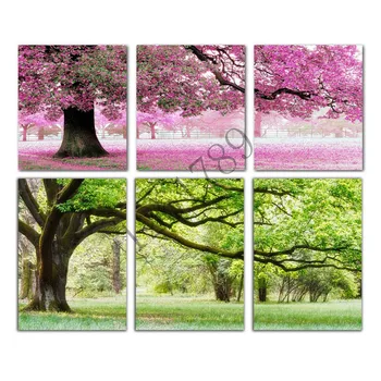 

Needlework,DIY DMC Cross stitch,Sets For Embroidery kits,Precise Printed romantic trees factory sale Counted Cross-Stitching