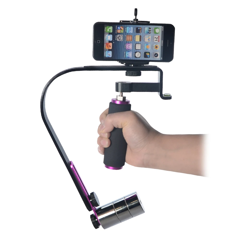 

Mcoplus Handheld Video Steadycam Stabilizer System for Cellphone Mobile phone Go pro Gopro Camera