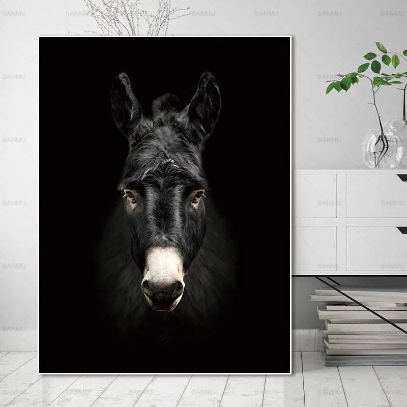 Animal canvas painting Wall art pictures decor poster art prints
