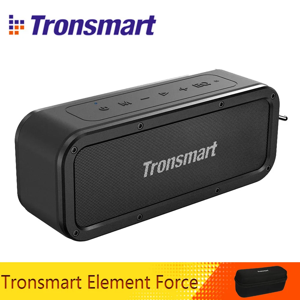 Портативная колонка Tronsmart Force Bluetooth 5 0 40 Вт IPX7 водонепроницаемая Колонка TWS 15 часов