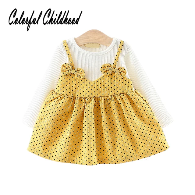 Us 749 Indah Mouse Desain Telinga Palsu 2 Pc Set Panjang Lengan Gaun Untuk Gadis Musim Gugur Pakaian Balita Kostum Ulang Tahun Di Dresses Dari Ibu