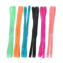 Для женщин и мужчин двухдиапазонный Эластичный Спортивный футбол Йога резинка для волос повязка на голову спортивные аксессуары для йоги