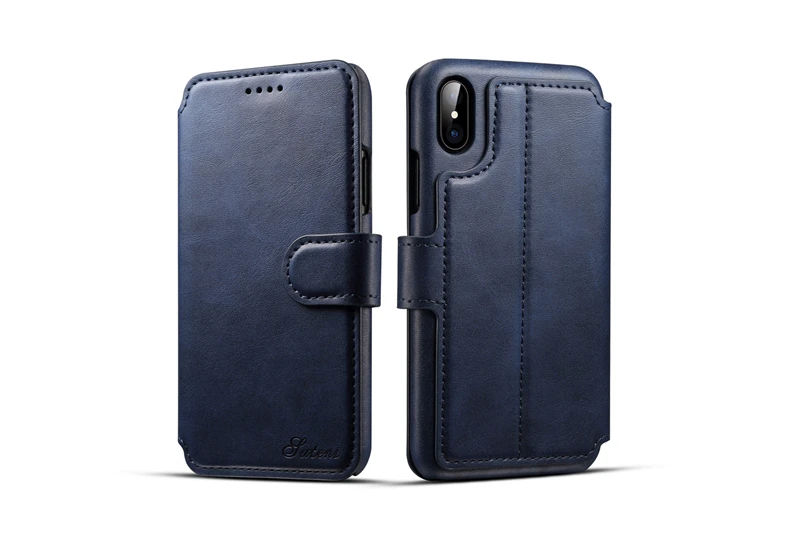 PU Leather Flip Case for iPhone X XS XR XS Max (6)