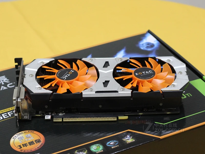 Оригинальная Видеокарта GTX 750Ti 2G ZOTAC GeForce GPU GTX 750 Ti 2 Гб GM107 128 бит GDDR5 видеокарта для nVIDIA GTX750Ti 2GD5