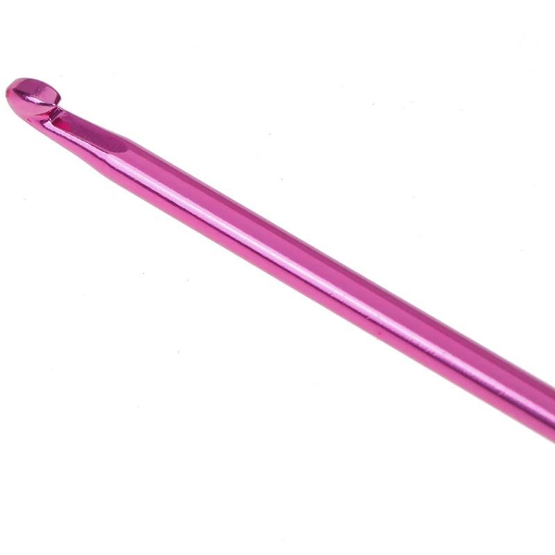 11 шт. 10," многоцветные Алюминиевые TUNISIAN крючок для вязания крючком набор спиц 2-8 мм Новинка
