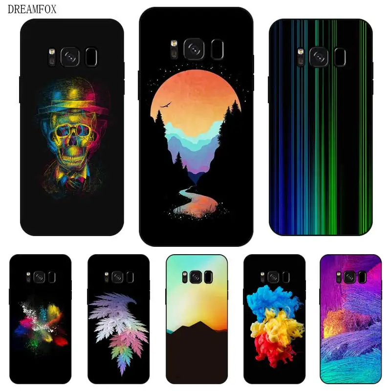 N293 Цвет Черный силиконовый чехол Обложка для samsung Galaxy S5 S6 S7 S8 S9 S10 5G S10E S11 S11E Lite Edge Plus