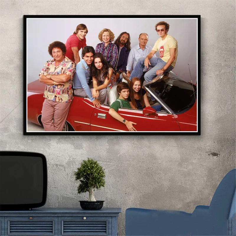 Постер с принтом популярная картина 70s классика США сериал друг кино живопись на