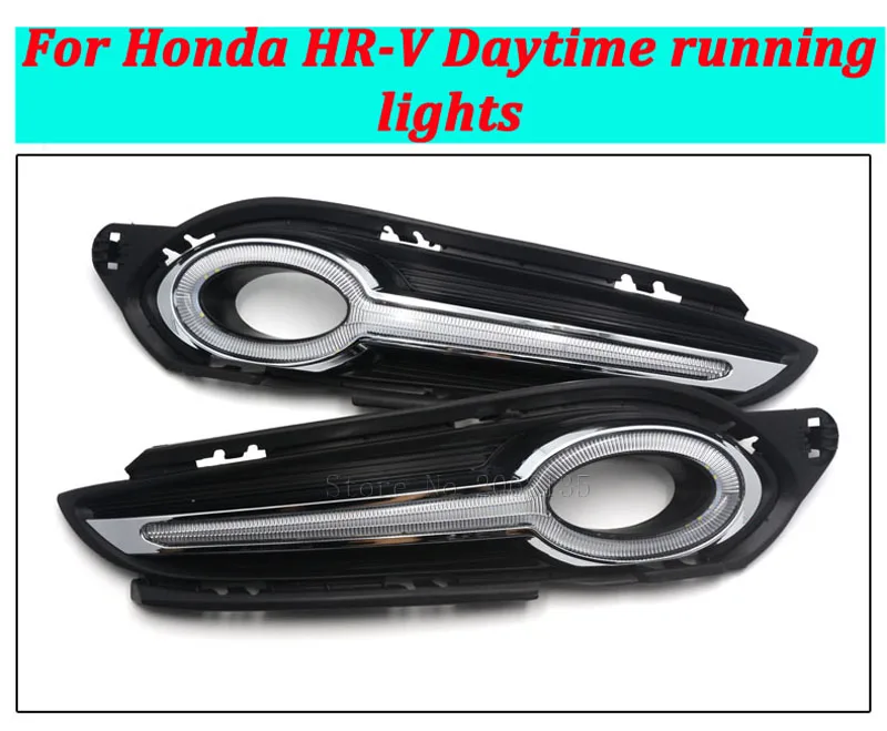 

NEW Turn Signal and dimming style Relay 12V car LED DRL Daytime Running Lights fog lamp for Honda HR-V HRV Vezel