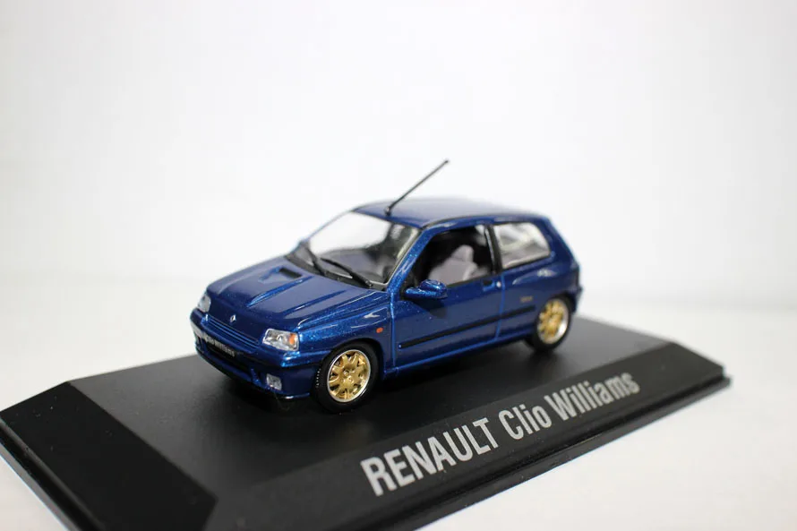 Оригинальная фабрика 1:43 Renault Cilo Вильямс Игрушечная машина из сплава игрушки для детей литой модельный автомобиль подарок на день рождения