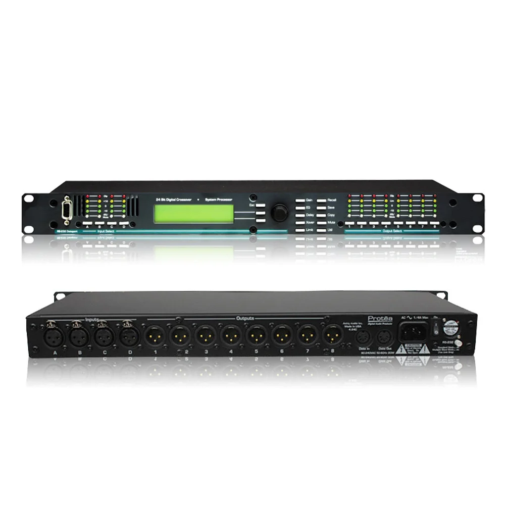 US $205.92 424CL Digital Audio Processor 4 In 8 Out Digital Effect Processor